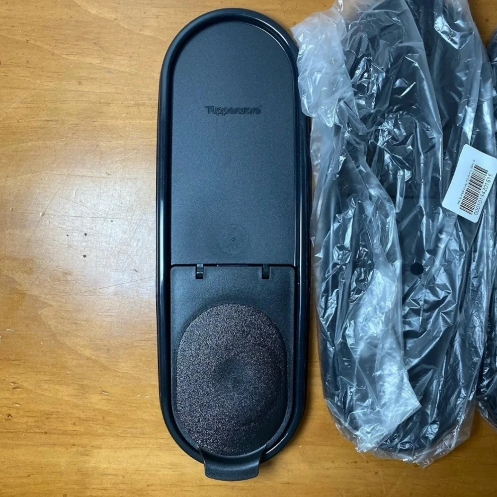 Tupperware Modular Mates Replacement Lid 2241B-1 2240B-1 Black, 4 Available, New - Picture 2 of 6